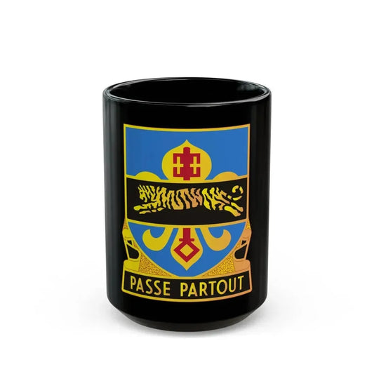415 Military Intelligence Battalion (U.S. Army) Black Coffee Mug 15oz - Go Mug Yourself