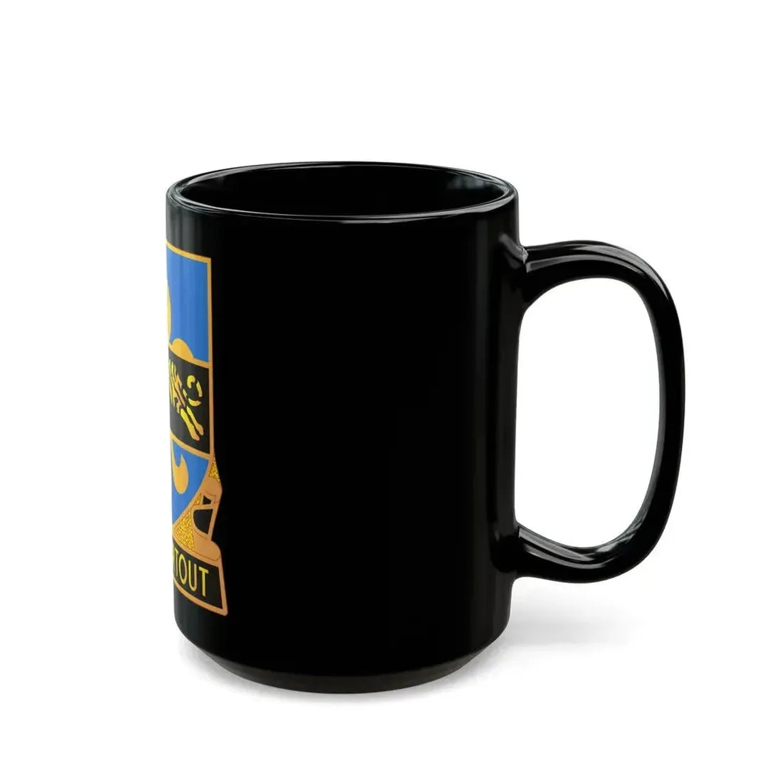 415 Military Intelligence Battalion (U.S. Army) Black Coffee Mug - Go Mug Yourself