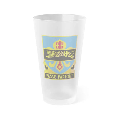 415 Military Intelligence Battalion (U.S. Army) Frosted Pint Glass 16oz Default Title - Go Mug Yourself