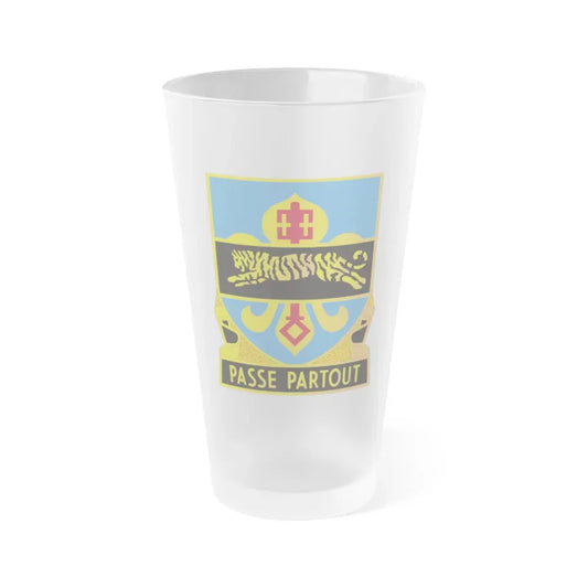 415 Military Intelligence Battalion (U.S. Army) Frosted Pint Glass 16oz Default Title - Go Mug Yourself