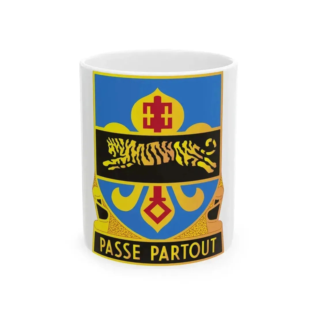 415 Military Intelligence Battalion (U.S. Army) White Coffee Mug 11oz - Go Mug Yourself