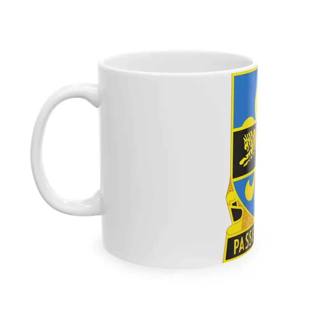 415 Military Intelligence Battalion (U.S. Army) White Coffee Mug - Go Mug Yourself