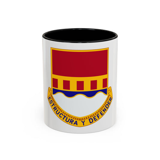 1402 Engineer Battalion (U.S. Army) Accent Coffee Mug