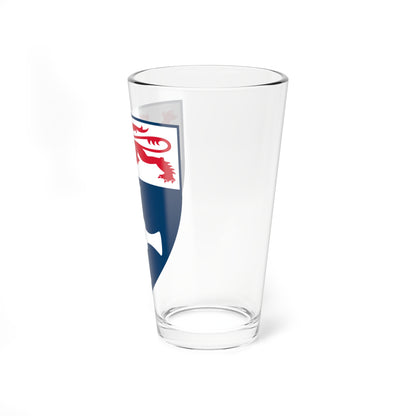 University of Newcastle Coat of Arms (United Kingdom) (Coat of Arms) Pint Glass 16oz