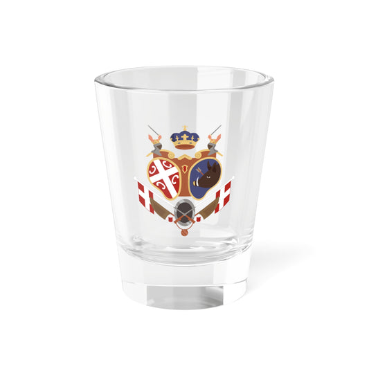 Coat of arms of Revolutionary Serbia - Shot Glass 1.5oz