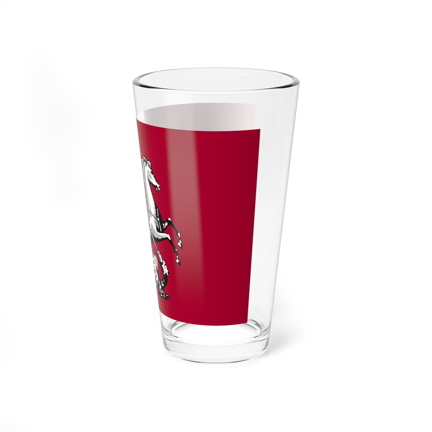 Flag of Moscow Russia (Russia) Pint Glass 16oz