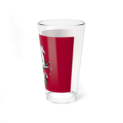 Flag of Moscow Russia (Russia) Pint Glass 16oz