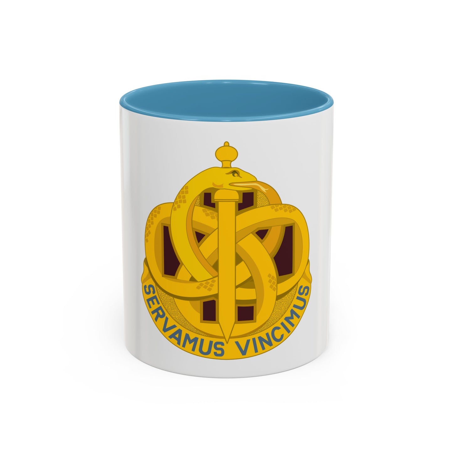 411 Hospital Center (U.S. Army) Accent Coffee Mug