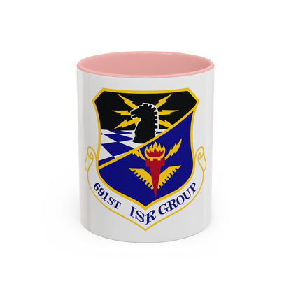 691 Intelligence Surveillance and Reconnaissance Group ACC (U.S. Air Force) Accent Coffee Mug