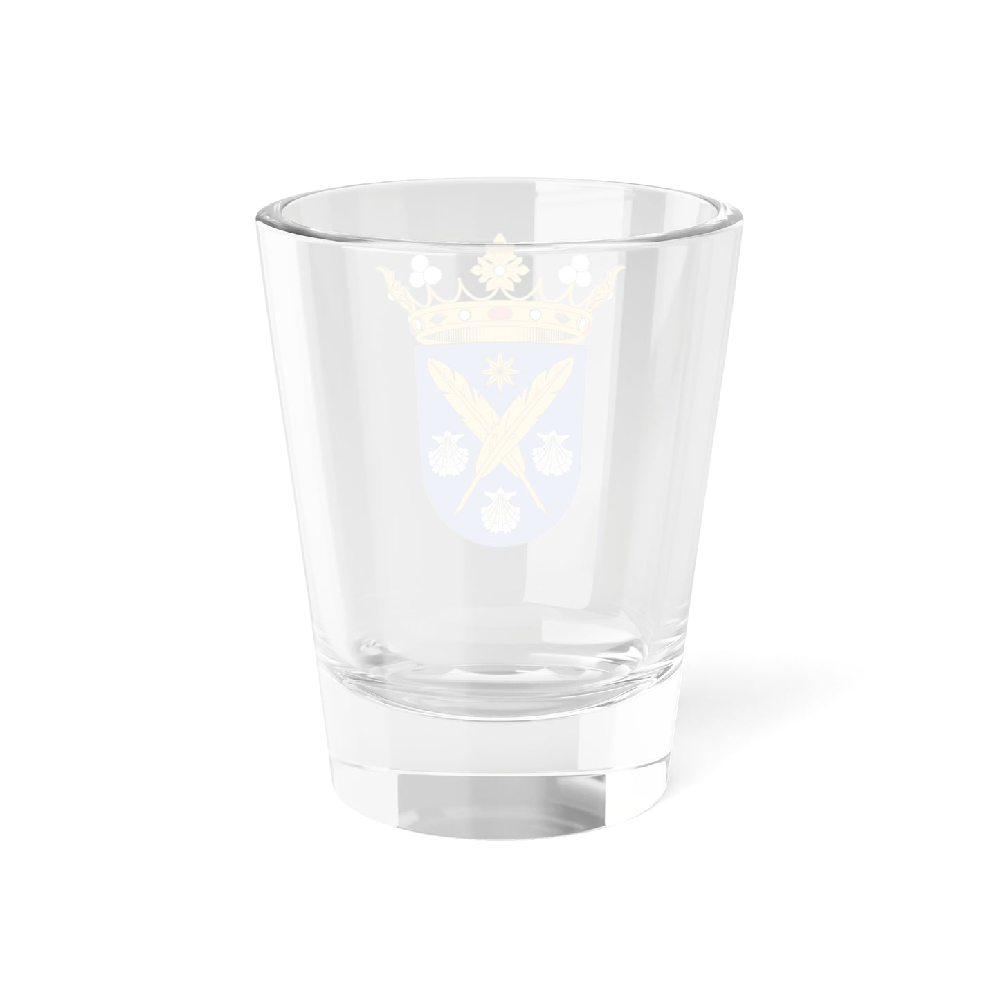 Escudo del marquesado de Iria Flavia (Spain) (Coat of Arms) Shot Glass 1.5oz