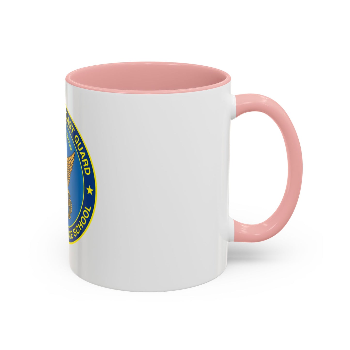 USCG Officer Candidate School (U.S. Coast Guard) Accent Coffee Mug