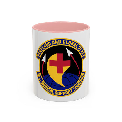 30th Medical Support Squadron (U.S. Air Force) Accent Coffee Mug