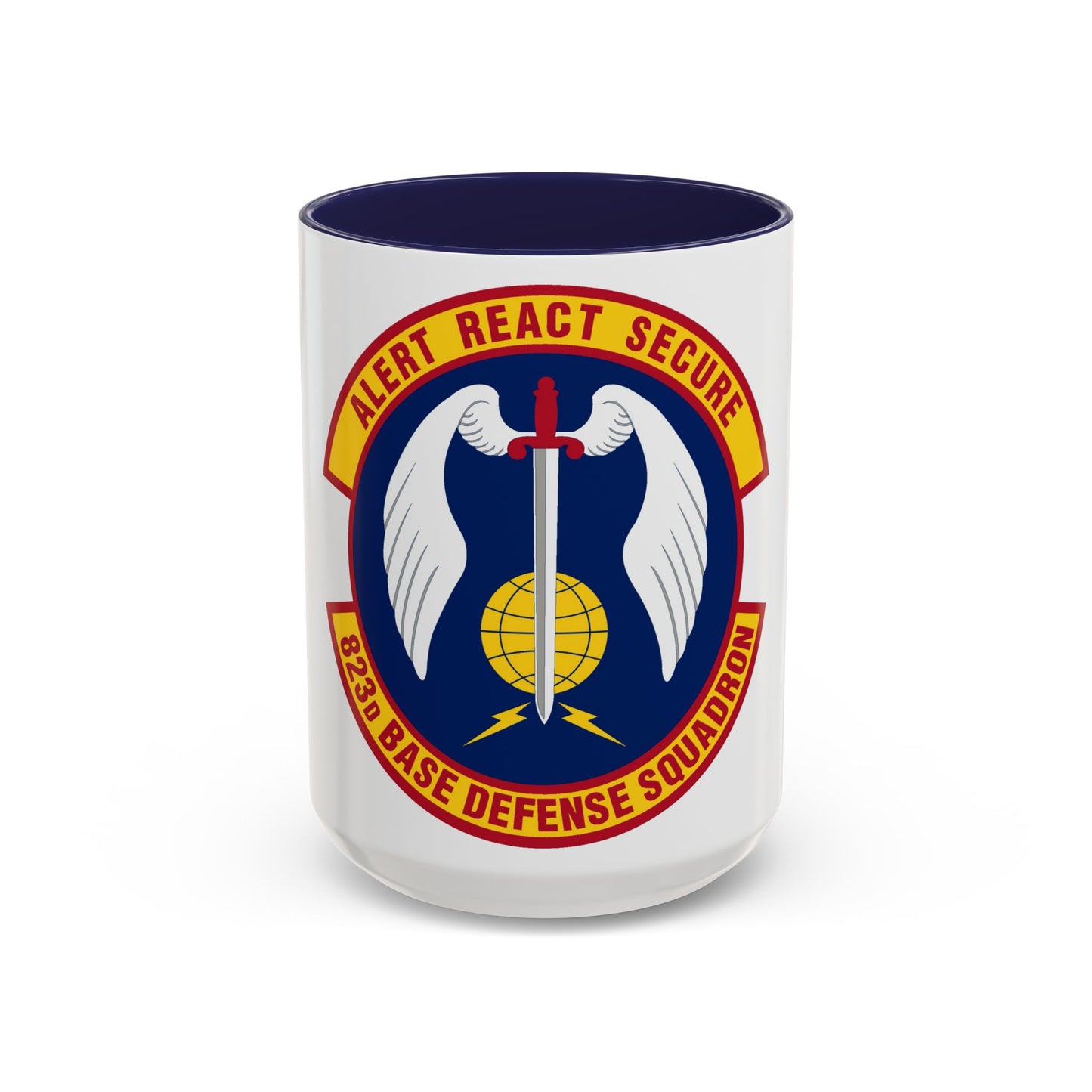 823 Base Defense Squadron ACC (U.S. Air Force) Accent Coffee Mug