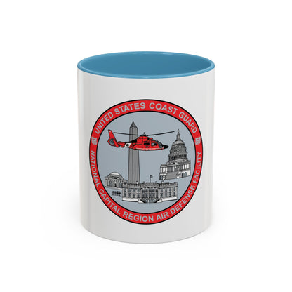 USCG NCR ADF   Nat'l Capital Reg Air Def Fac 2009 (U.S. Coast Guard) Accent Coffee Mug