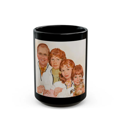 Family of Doctors - Black Coffee Mug-15oz-Go Mug Yourself