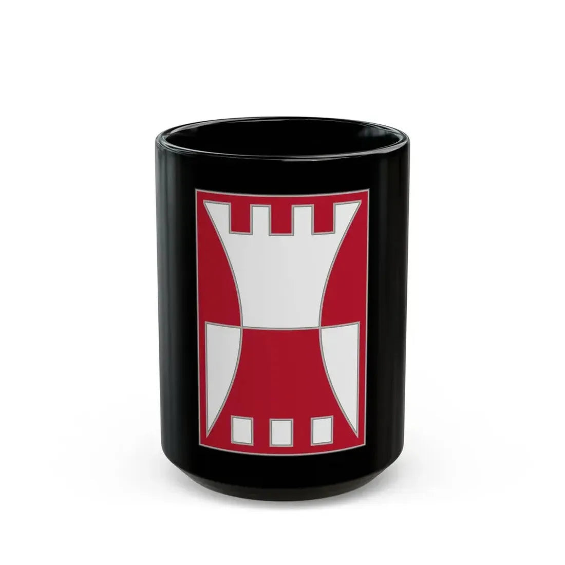 416 Engineer Command (U.S. Army) Black Coffee Mug 15oz - Go Mug Yourself