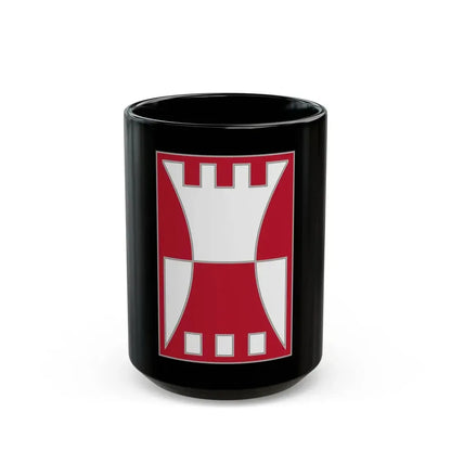 416 Engineer Command (U.S. Army) Black Coffee Mug 15oz - Go Mug Yourself