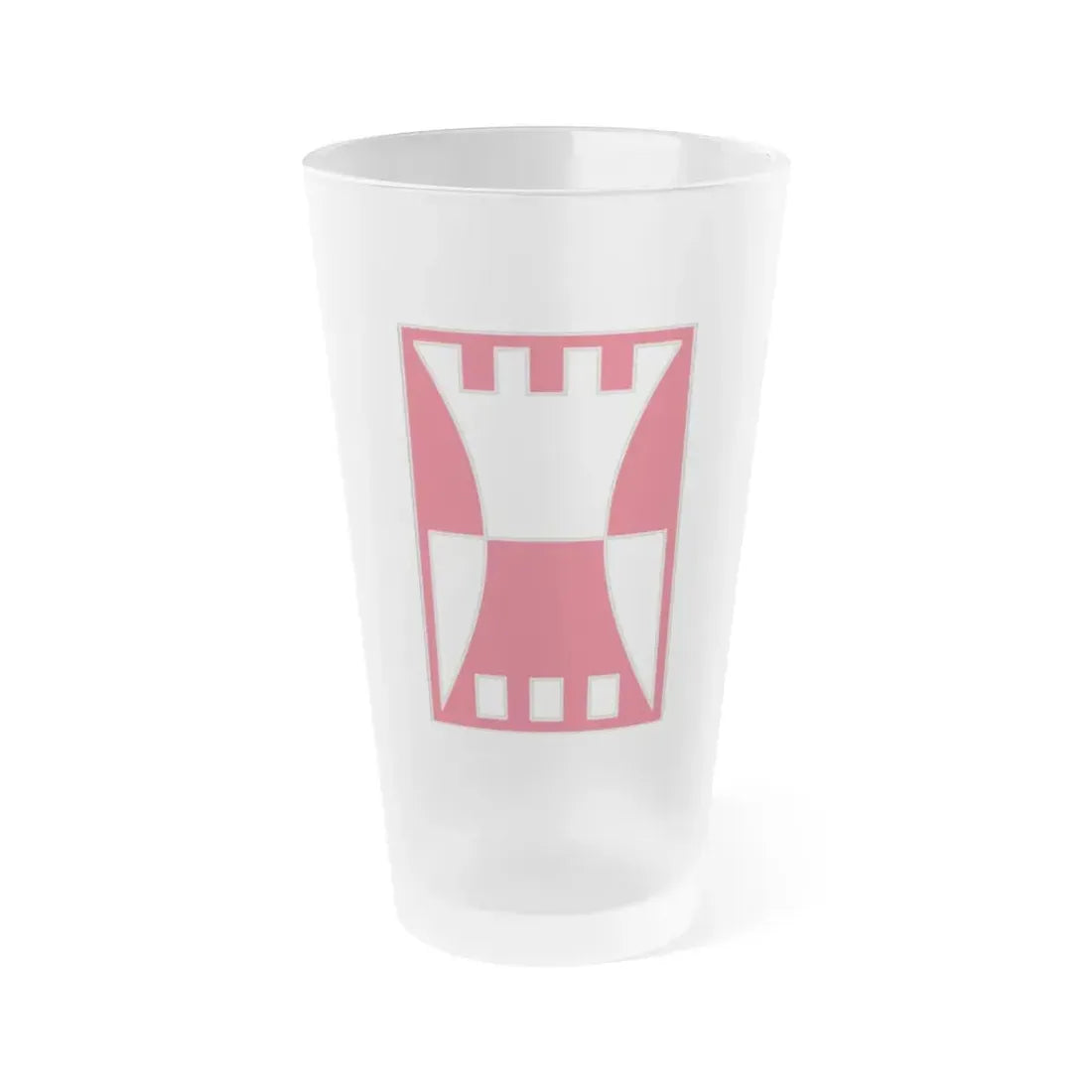 416 Engineer Command (U.S. Army) Frosted Pint Glass 16oz Default Title - Go Mug Yourself