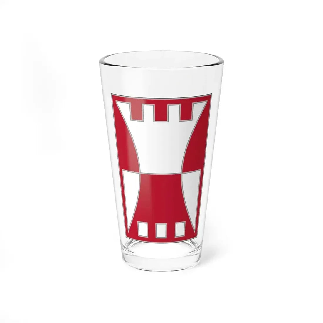 416 Engineer Command (U.S. Army) Pint Glass 16oz 16oz - Go Mug Yourself