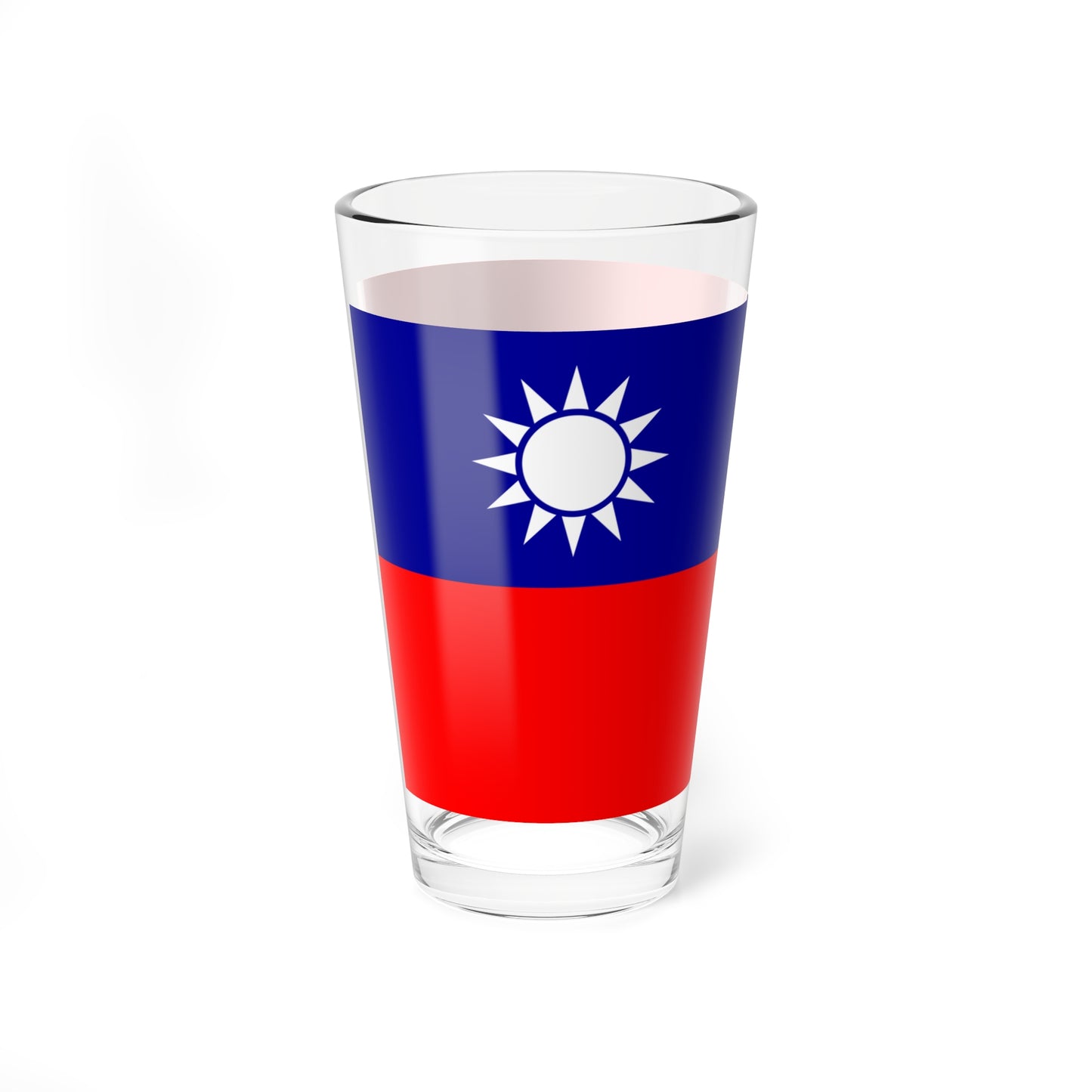 Flag of the Republic of China 1-2 (China) Pint Glass 16oz