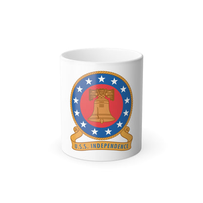 USS Independence (U.S. Navy) Color Changing Mug 11oz