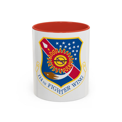 114th Fighter Wing (U.S. Air Force) Accent Coffee Mug