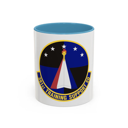 381st Training Support Squadron (U.S. Air Force) Accent Coffee Mug
