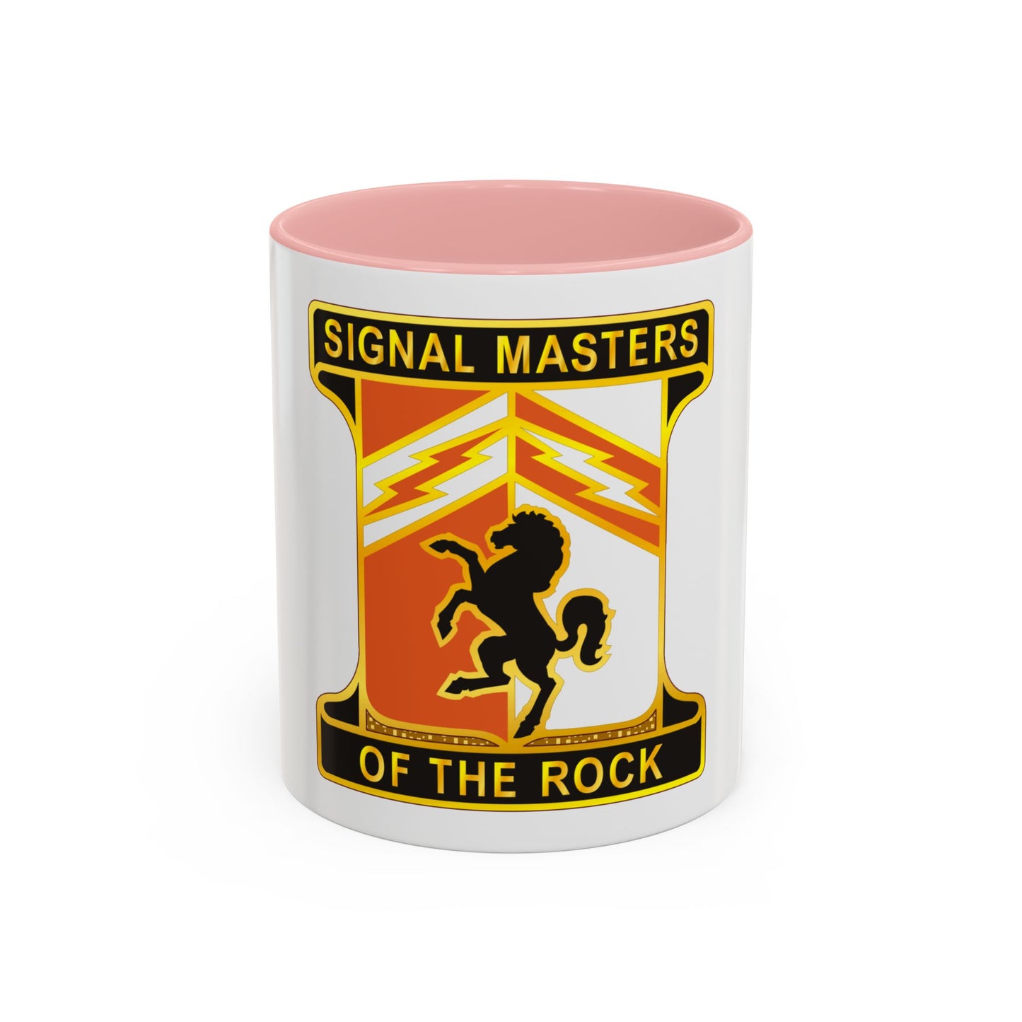 114 Signal Battalion (U.S. Army) Accent Coffee Mug