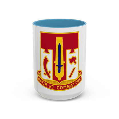 682 Engineer Battalion (U.S. Army) Accent Coffee Mug