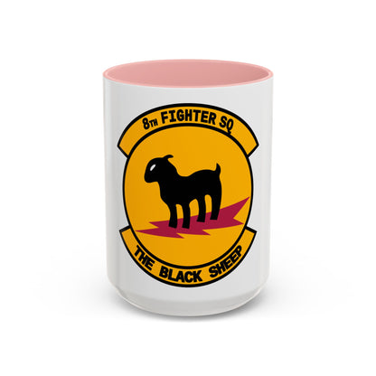 8th Fighter Squadron (U.S. Air Force) Accent Coffee Mug