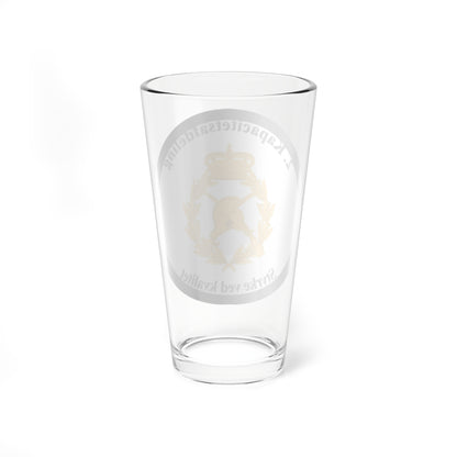 Emblem for the II-DAR (Denmark) (Coat of Arms) Pint Glass 16oz