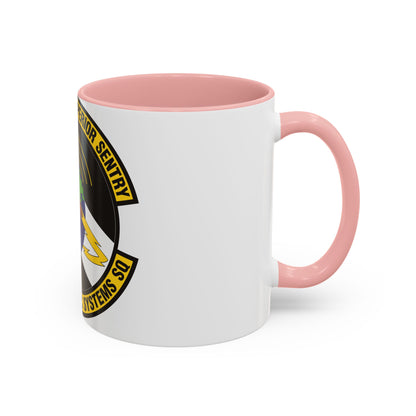 636th Electronic Systems Squadron (U.S. Air Force) Accent Coffee Mug