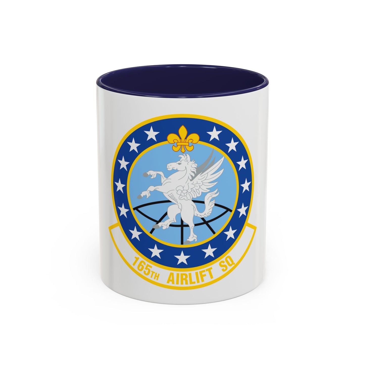 165 Airlift Squadron (U.S. Air Force) Accent Coffee Mug