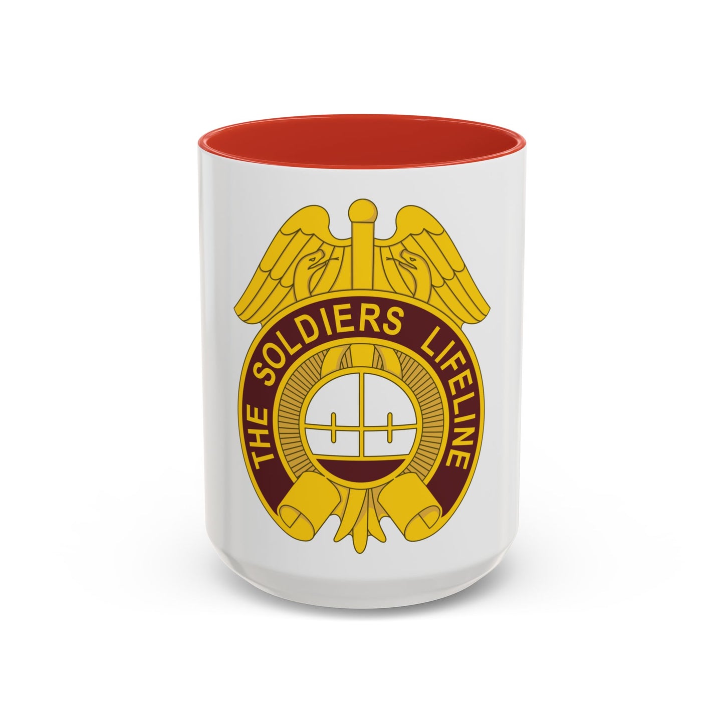 424 Medical Battalion (U.S. Army) Accent Coffee Mug