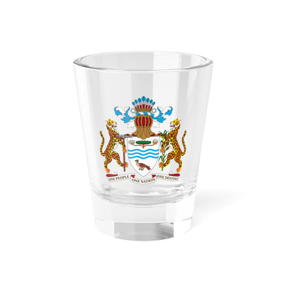 Coat of arms of Guyana - Shot Glass 1.5oz