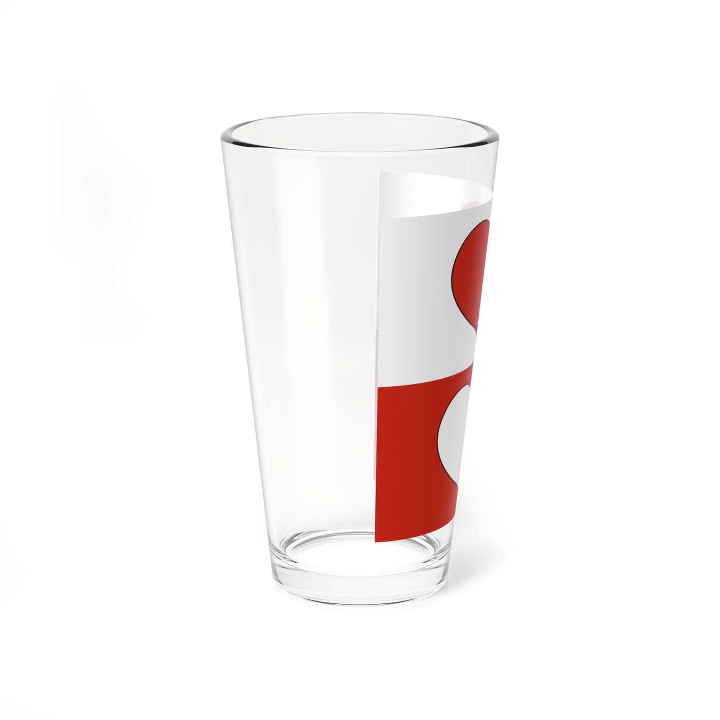 CHE Wermatswil Flag (Switzerland) Pint Glass 16oz