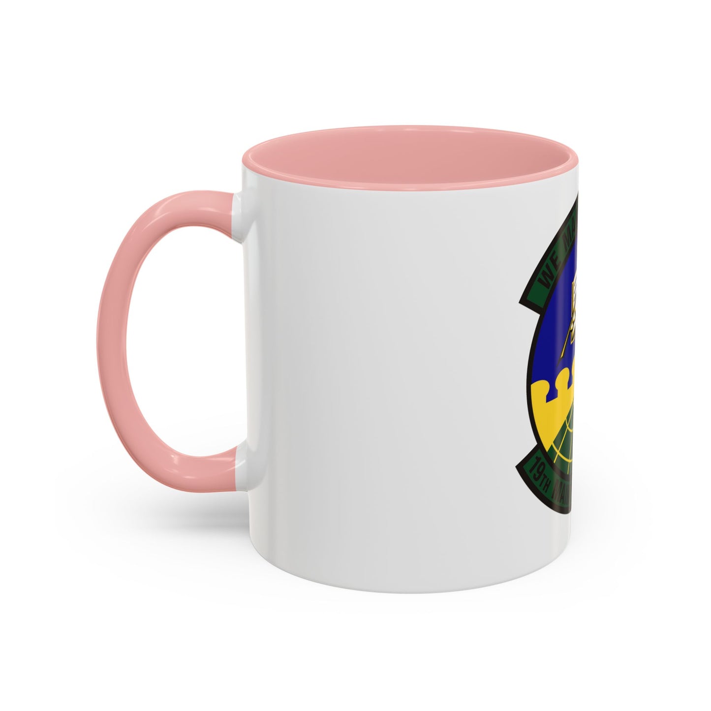 19th Maintenance Operations Squadron (U.S. Air Force) Accent Coffee Mug