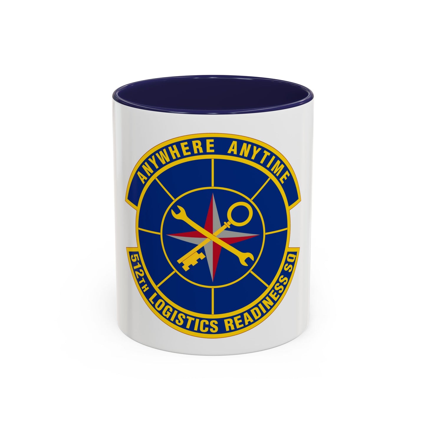 512 Logistics Readiness Squadron AFRC (U.S. Air Force) Accent Coffee Mug