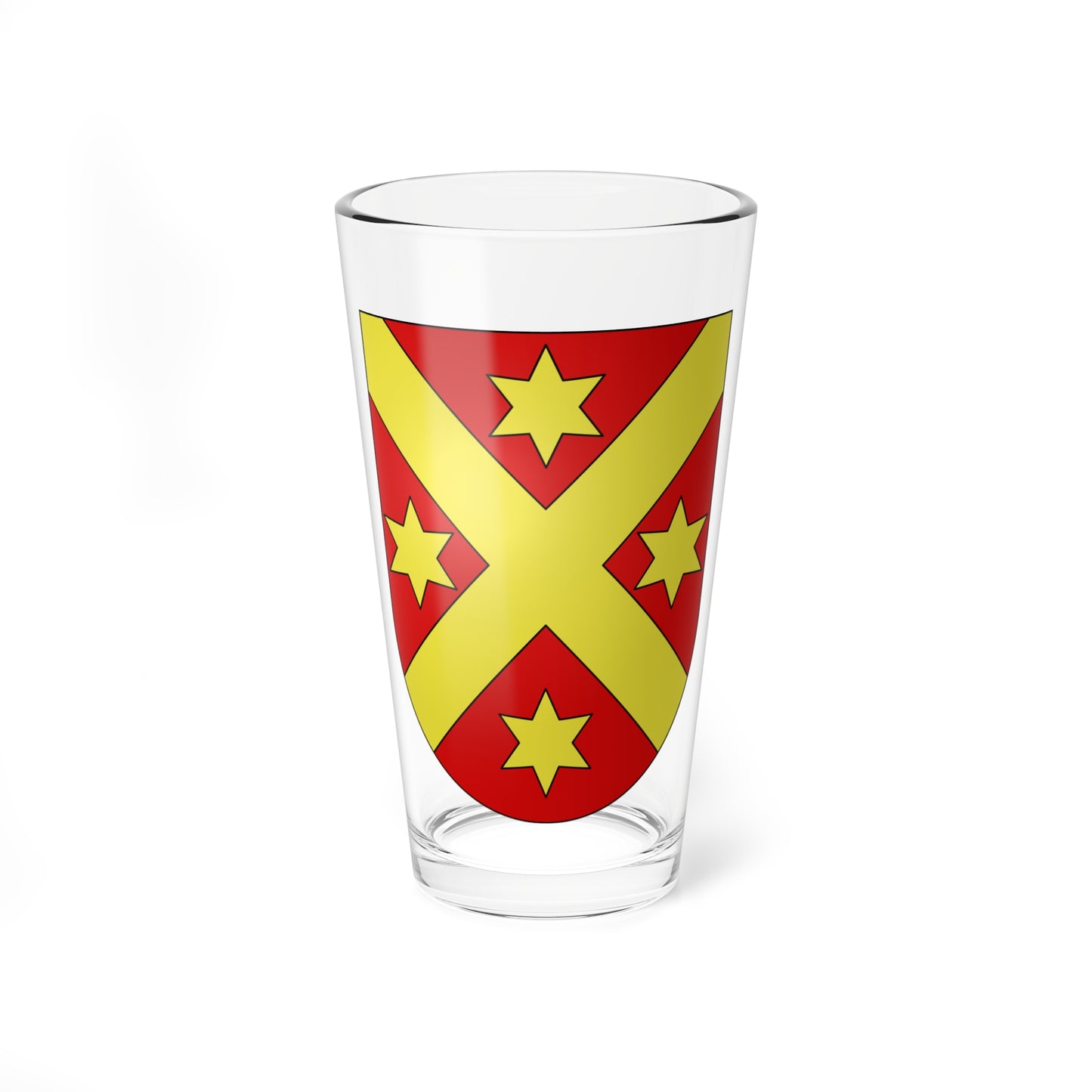 Wabern-coat of arms (Switzerland) (Coat of Arms) Pint Glass 16oz