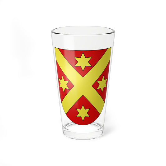 Wabern-coat of arms (Switzerland) (Coat of Arms) Pint Glass 16oz