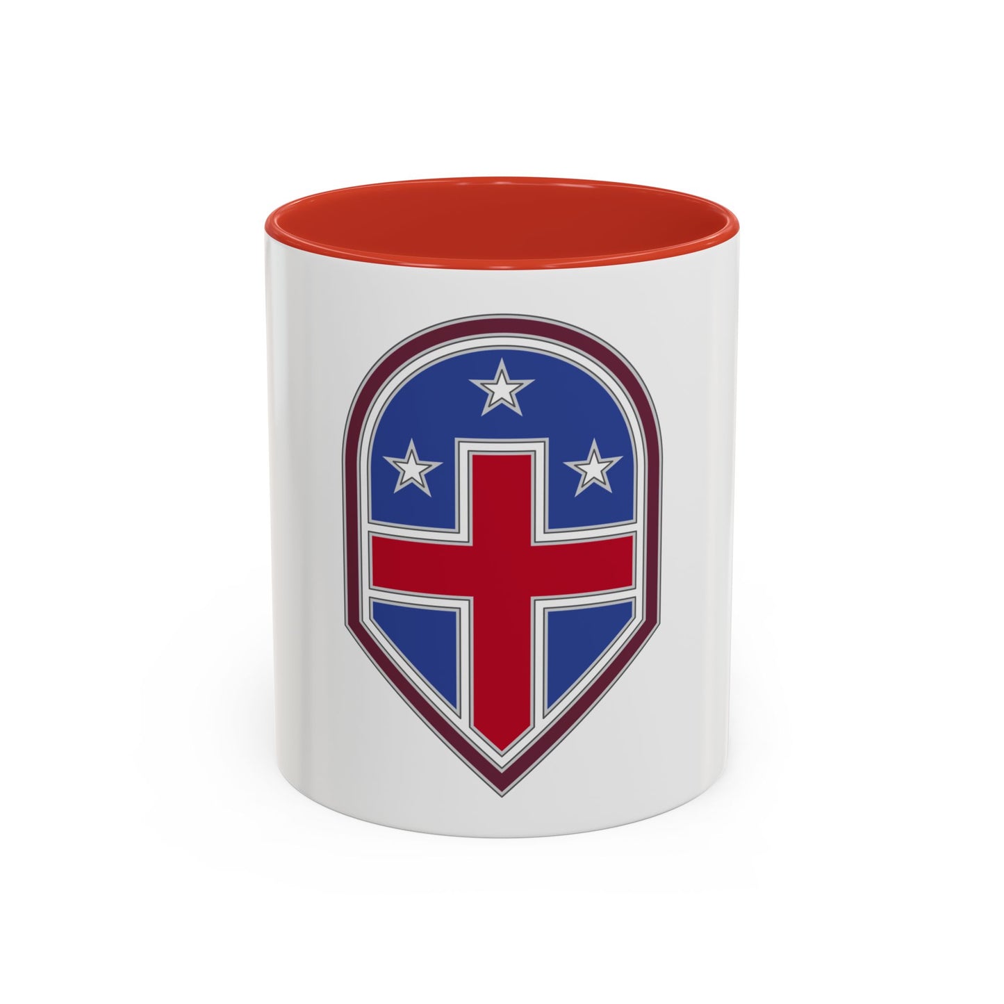 332 Medical Brigade 3 (U.S. Army) Accent Coffee Mug