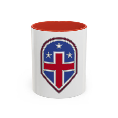 332 Medical Brigade 3 (U.S. Army) Accent Coffee Mug