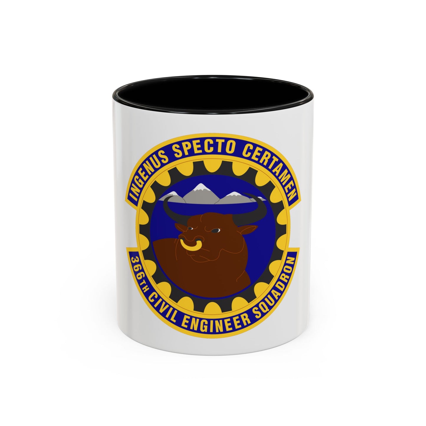 366 Civil Engineer Squadron ACC (U.S. Air Force) Accent Coffee Mug