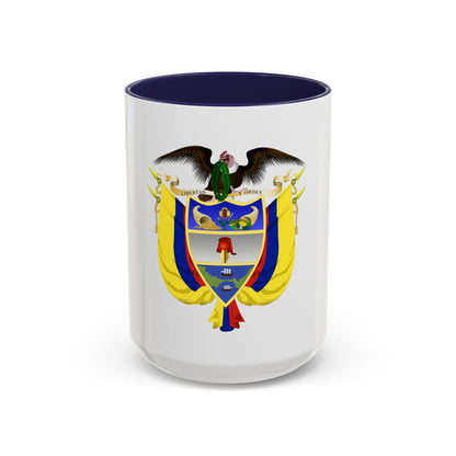 Coat of arms of Colombia 5 - Accent Coffee Mug