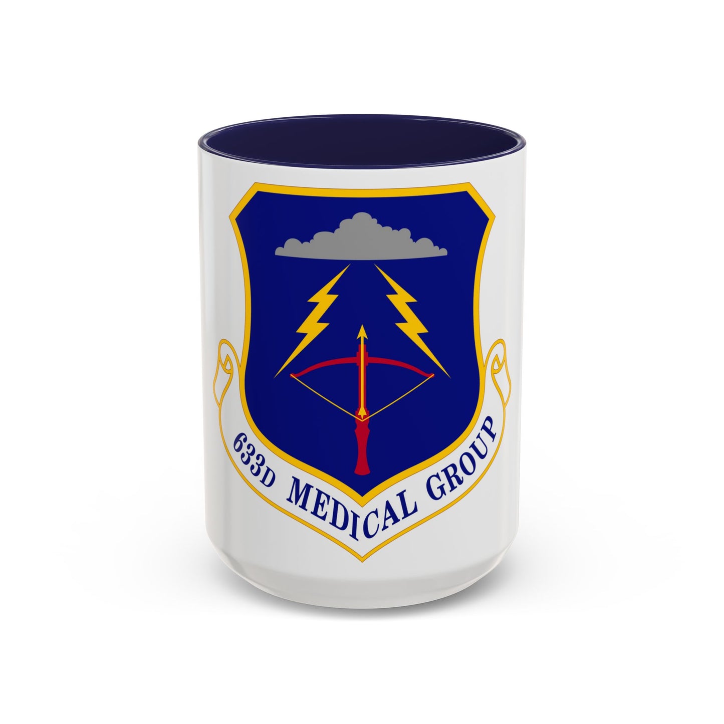 633 Medical Group ACC (U.S. Air Force) Accent Coffee Mug