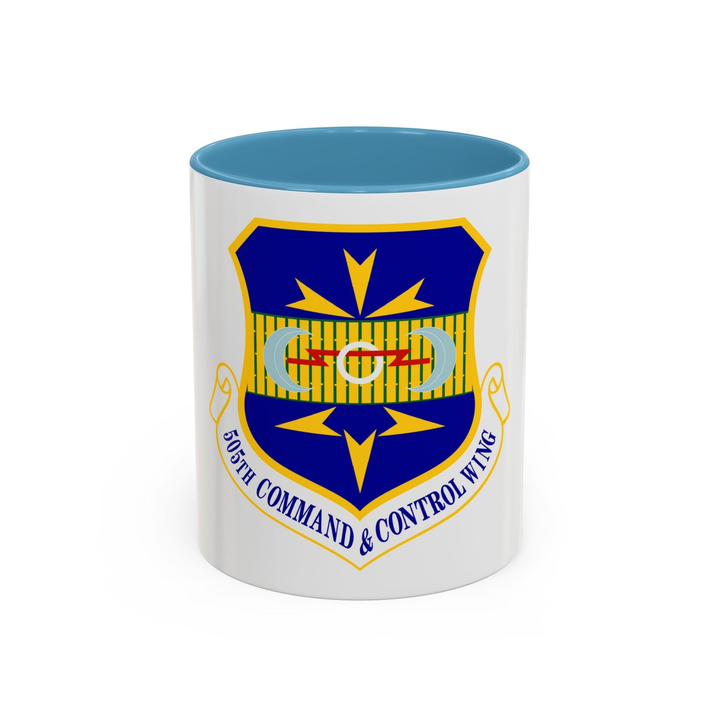 505th Command and Control Wing (U.S. Air Force) Accent Coffee Mug