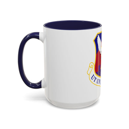 87th Air Base Wing Emblem (U.S. Air Force) Accent Coffee Mug