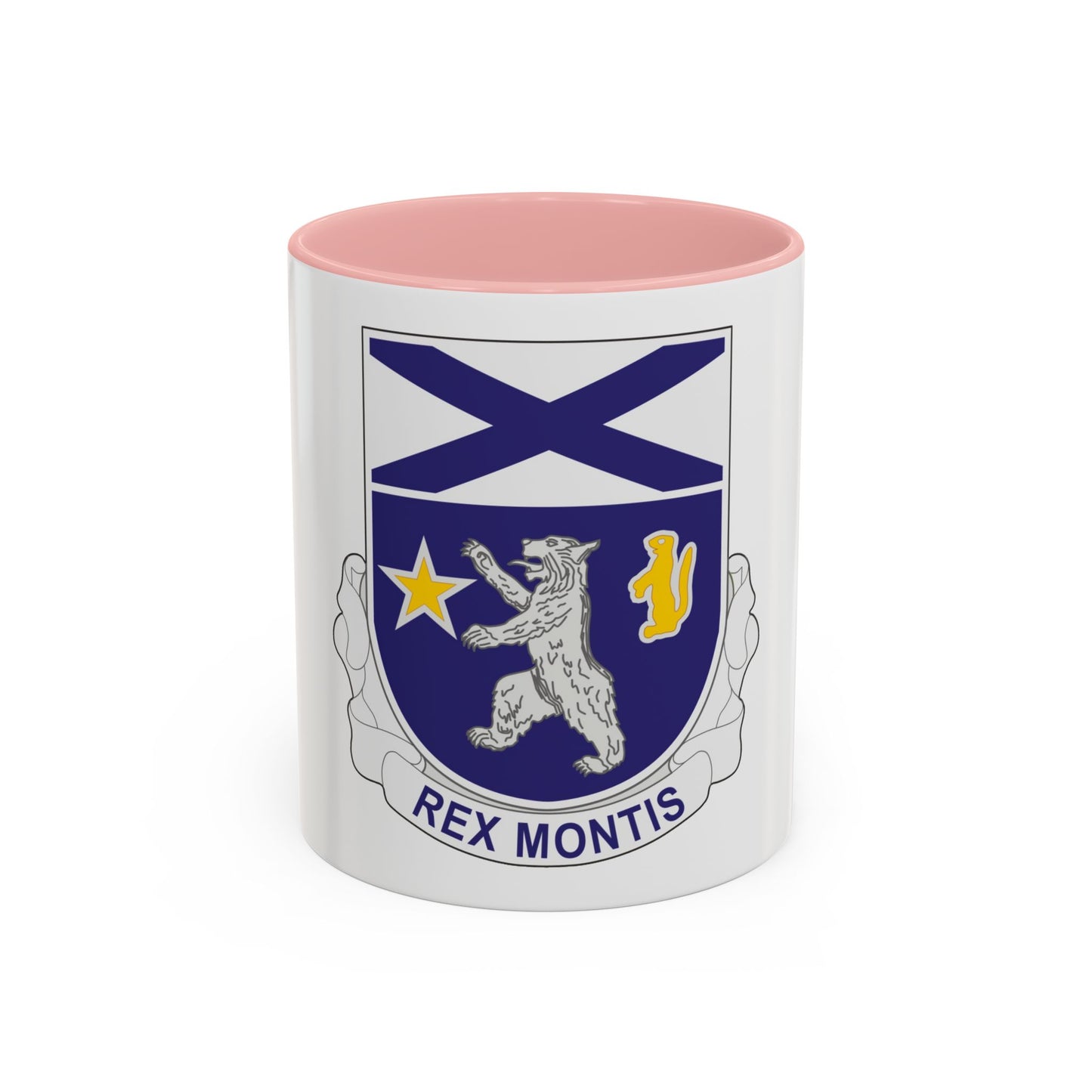136th Infantry Regiment (U.S. Army) Accent Coffee Mug