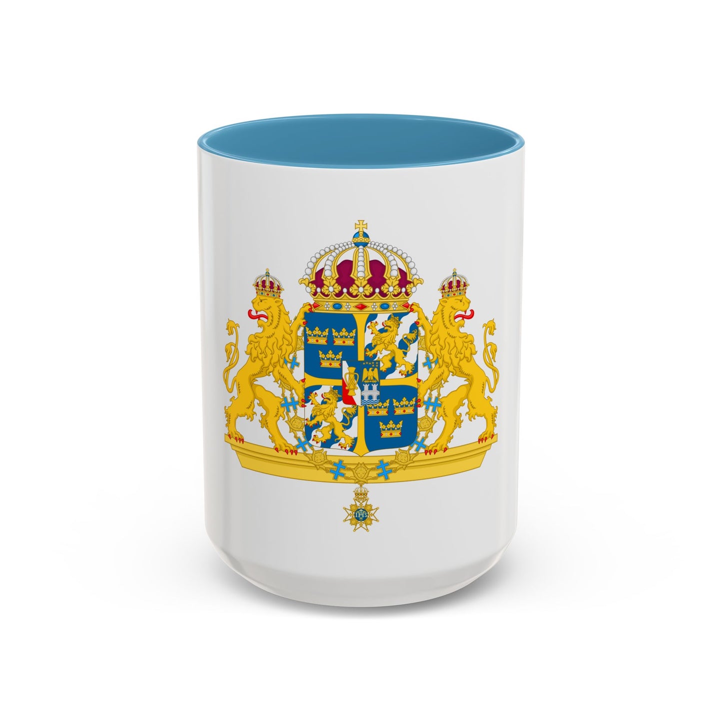 Great coat of arms of Sweden 2 - Accent Coffee Mug