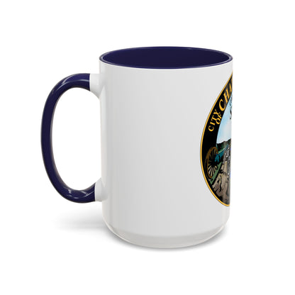 Seal of Chattanooga Tennessee - Accent Coffee Mug